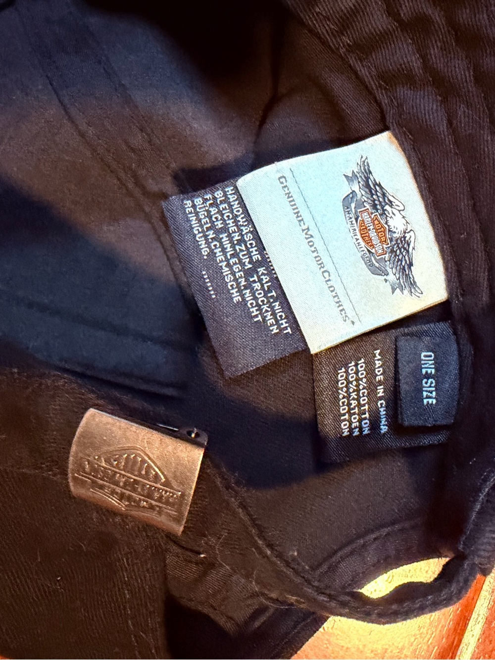 Women’s Harley-Davidson Black Cap with sparkly silver Logo - Picture 3 of 3